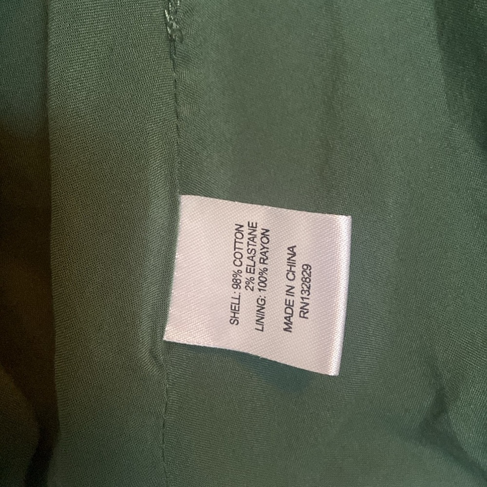 TULAROSA corduroy green skirt size small - Picture 11 of 12